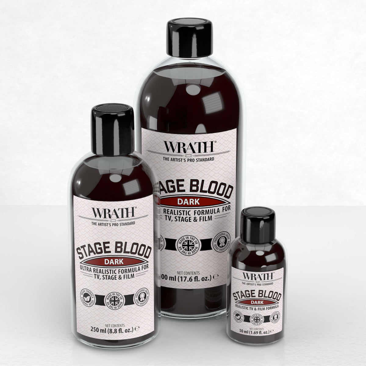 WRATH Classic Stage Blood - Professional for TV &amp; Film