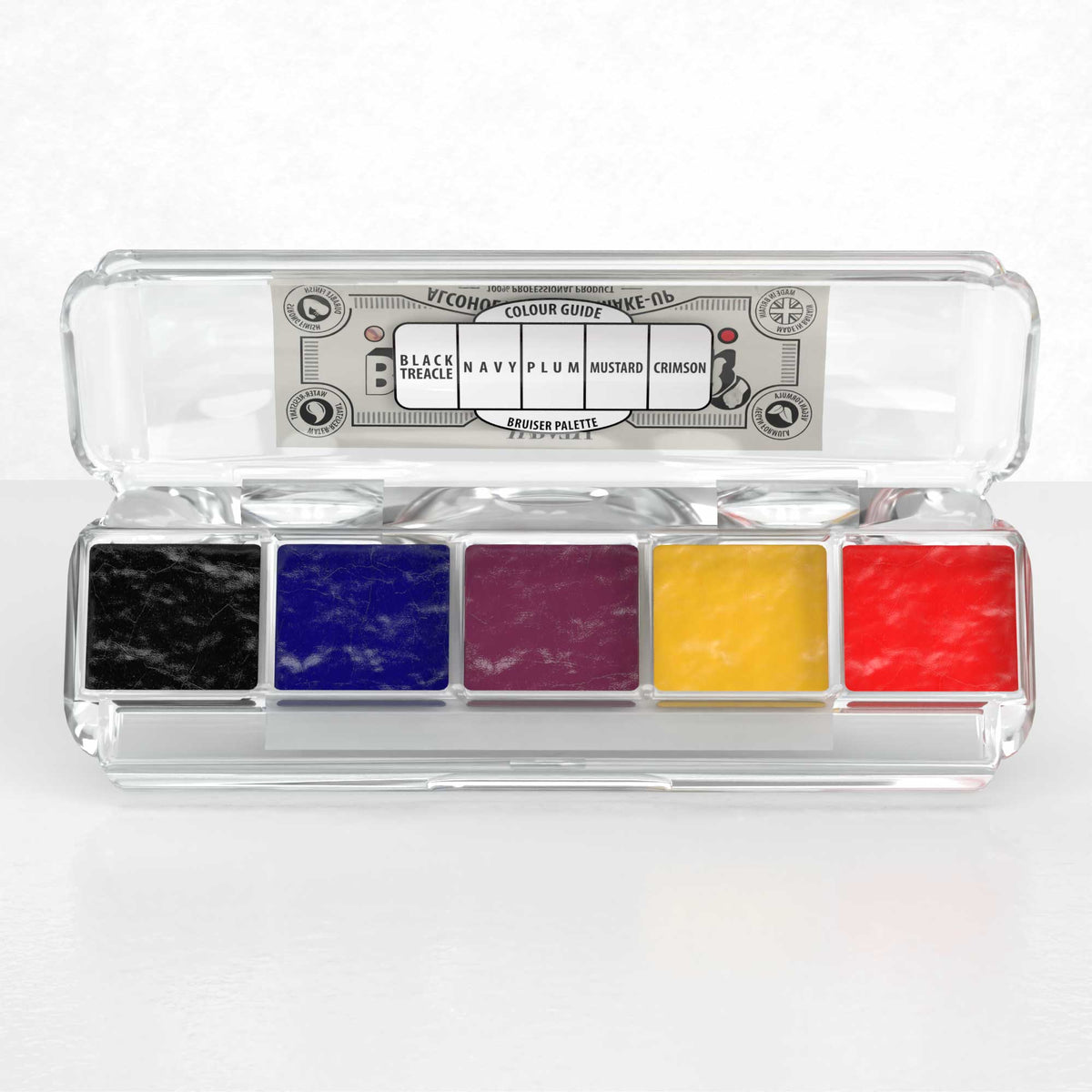 WRATH Alcohol Activated Make-up 5 Palette - Bruiser
