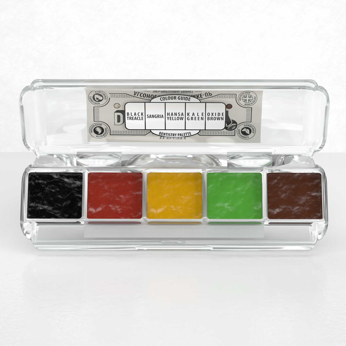 WRATH Alcohol Activated Make-up 5 Palette - Dentistry