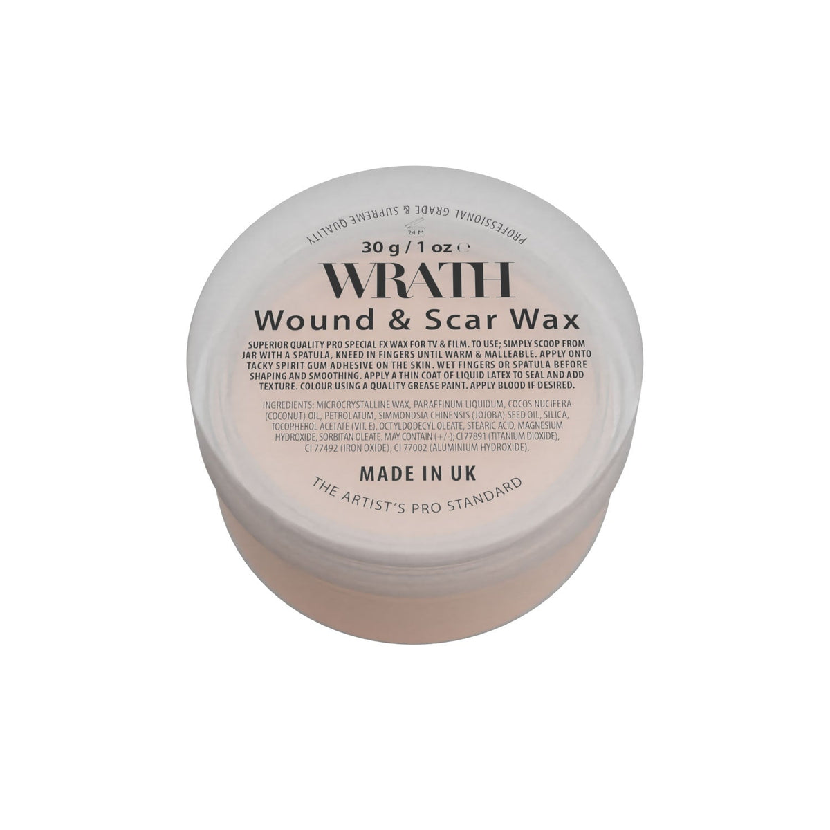 WRATH Wound &amp; Scar Wax - Professional SFX Wax
