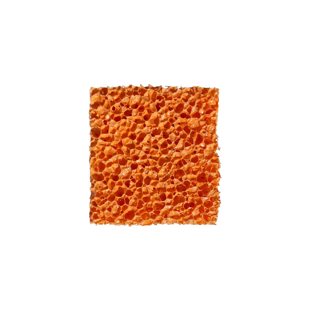 WRATH Orange Rubber Pore Stipple Sponge