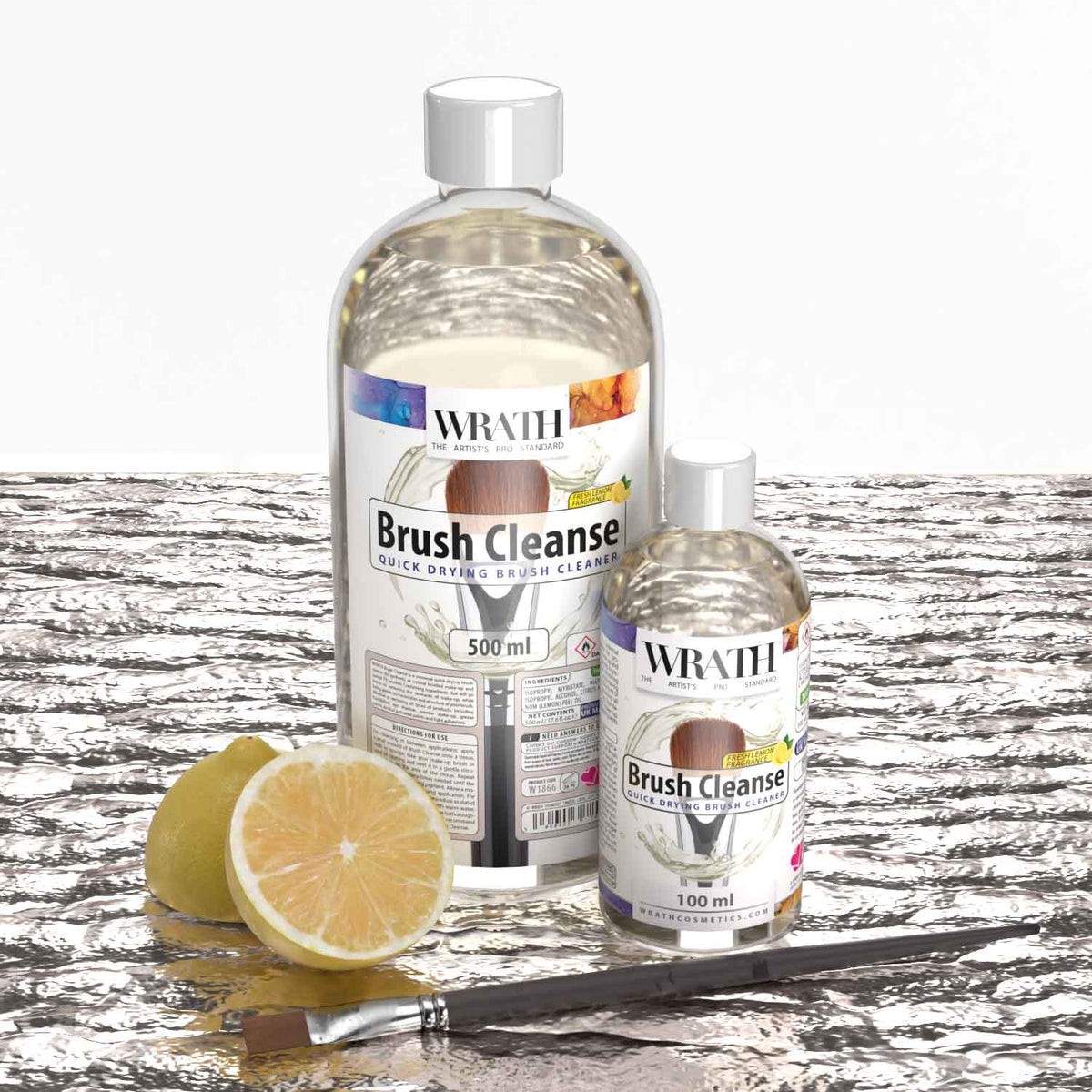 WRATH Brush Cleanse - Quick Drying Brush Cleaner