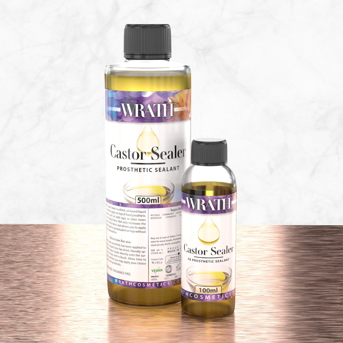 WRATH Castor Sealer - FX Prosthetic Sealant for Latex
