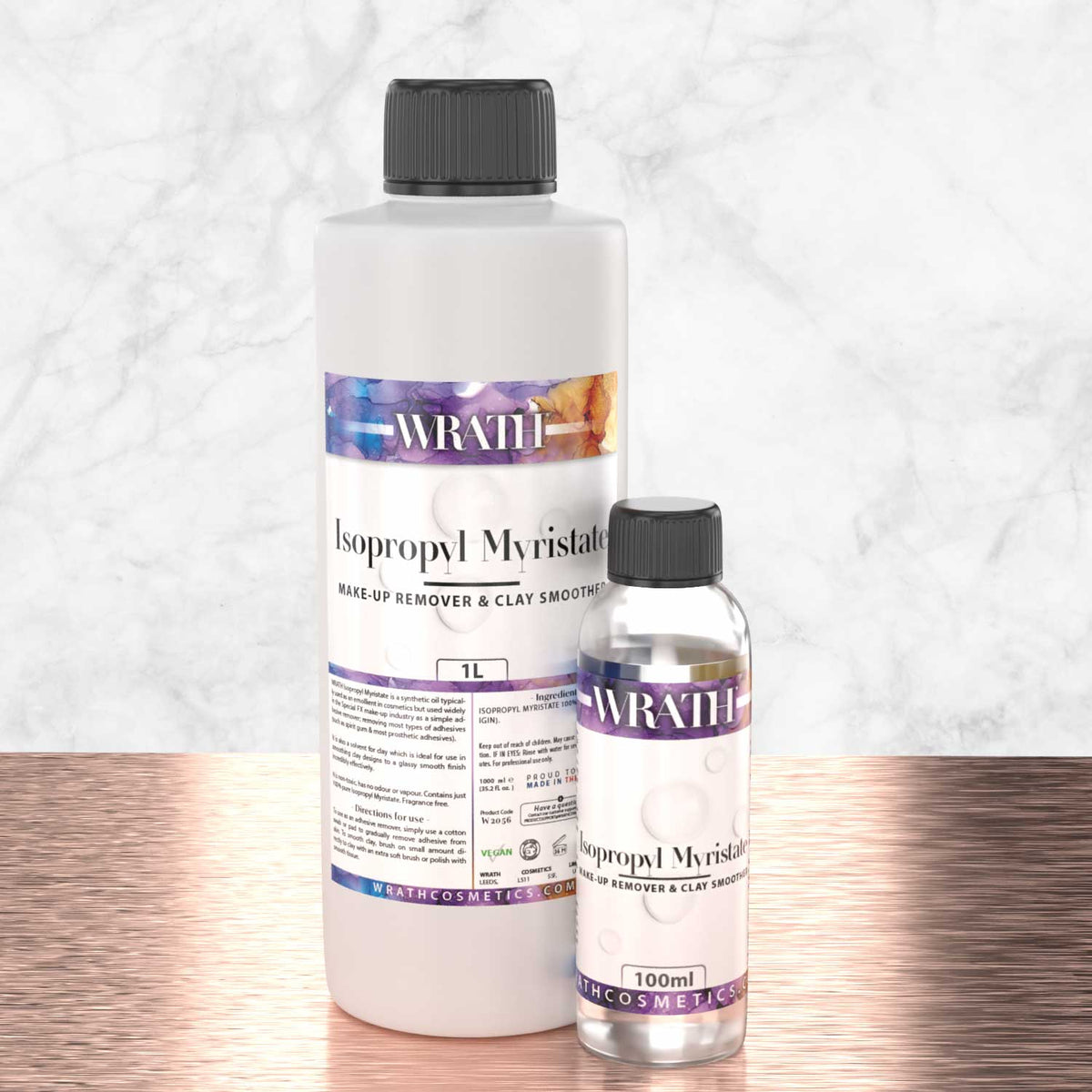 WRATH Isopropyl Myristate - Remover &amp; Clay Smoother