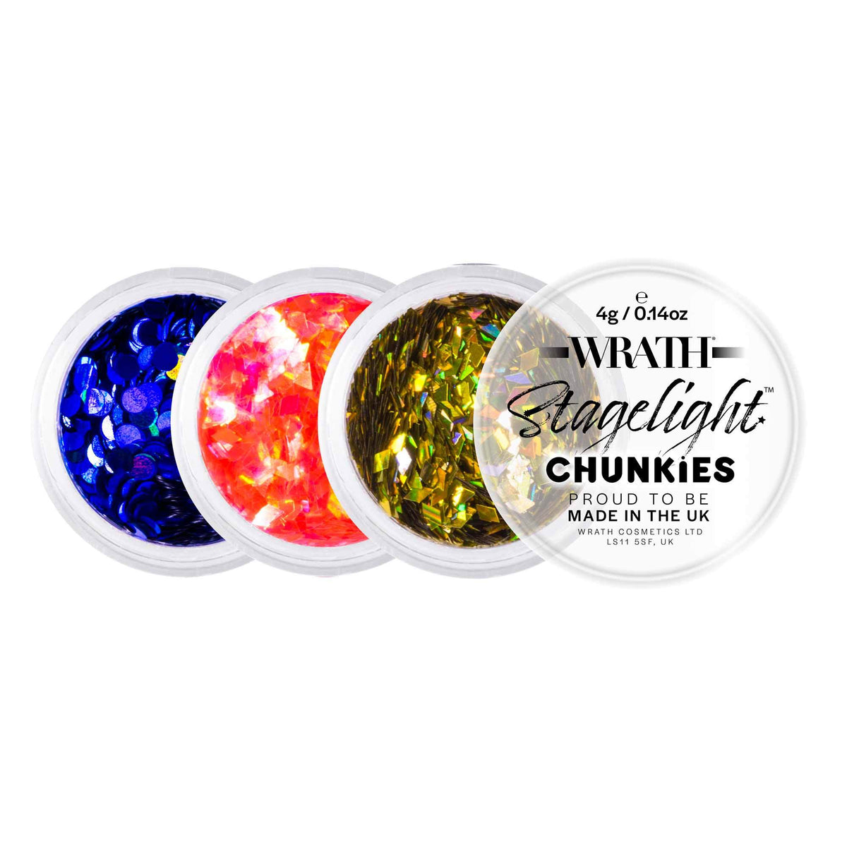 WRATH Stagelight Loose Chunky Glitter - Professional Makeup - Red Carpet FX